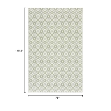 Martha Stewart x Safavieh Washable Area Rug 6'5" x 9'6"
