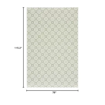 Martha Stewart x Safavieh Washable Area Rug 6'5" x 9'6"
