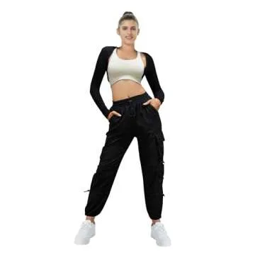 AB-Eleven Women's Cargo Pants Quick Dry Water-Resistant