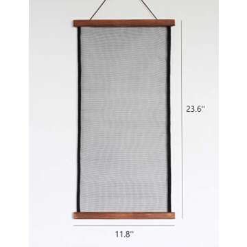 Earring Organizer Wall Monut, Display Hanging Jewelry Organizer for Studs Dangle Earrings and Necklaces Holder Rack for Women Girl Gift