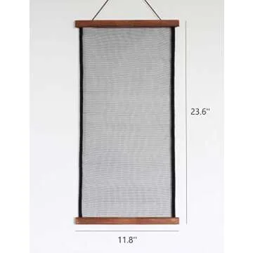 Earring Organizer Wall Monut, Display Hanging Jewelry Organizer for Studs Dangle Earrings and Necklaces Holder Rack for Women Girl Gift