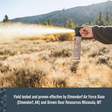 SABRE Frontiersman Bear Spray 7.9 oz Maximum Strength