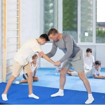 Folding Gymnastics Mat for Home Workouts and Comfort