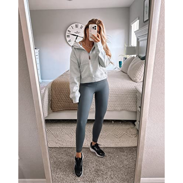 HeyNuts Essential High Waisted Yoga Leggings for Tall Women