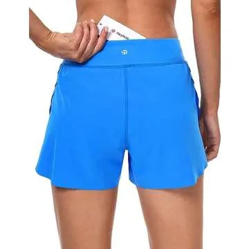 HeyNuts Women's Running Shorts - Lightweight & Reflective