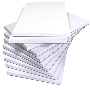 NextDayLabels - Memo Pads, 10 Notepads with 50 – 4x6 Sheets Per Scratch Pad, White, 50#, Office an...