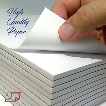 NextDayLabels 4x6 Memo Pads - 10 Notepads with 50 Sheets