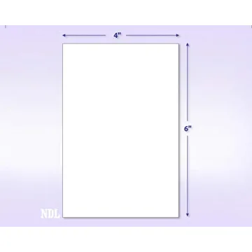 NextDayLabels 4x6 Memo Pads - 10 Notepads with 50 Sheets