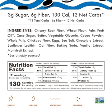 Rip Van Wafels Cookies & Cream - Low Sugar Healthy Snack