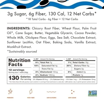 Rip Van Wafels Cookies & Cream - Low Sugar Healthy Snack