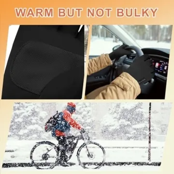 ihuan Winter Waterproof Gloves for Cold Weather Comfort