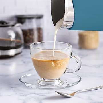 Starument Electric Milk Frother Automatic Foam Heat for Drinks