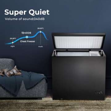 Electactic Compact Chest Freezer – 7.0 Cu. Ft. Spacious Solution