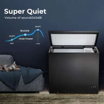 Electactic Compact Chest Freezer – 7.0 Cu. Ft. Spacious Solution