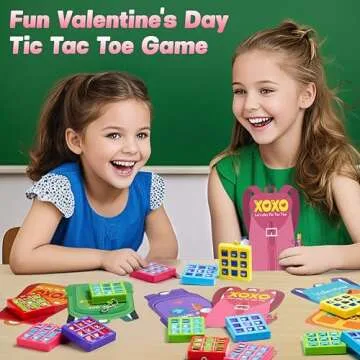 Valentines Day Gifts for Kids, 24 Pack Valentines Day Cards with Keychains, Valentines Gifts Cards f...