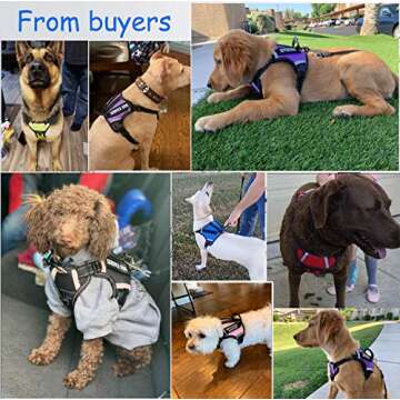 Cymiler Adjustable No-Pull Dog Harness for All Breeds