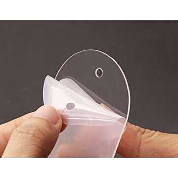 Clear Acrylic Book Page Markers for DIY Projects and Gifts