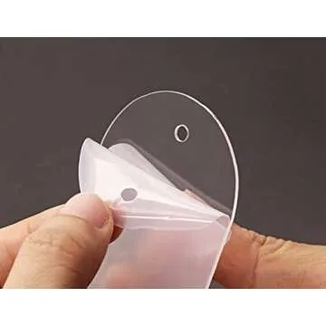 Clear Acrylic Book Page Markers for DIY Projects and Gifts