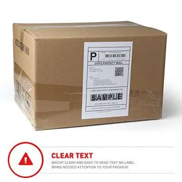 [100 Sheets; 200 Labels] Half Sheet Self Adhesive Shipping Labels for Laser & Inkjet Printers, 5-1/2" X 8-1/2"