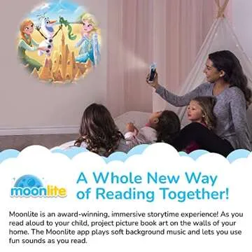 Moonlite Mini Projector with Disney Frozen Stories