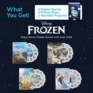 Moonlite Mini Projector with Disney Frozen Stories