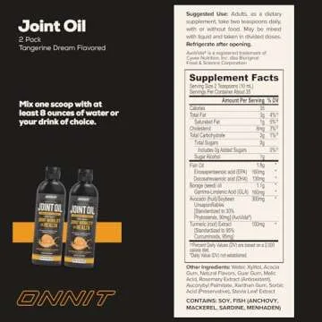 ONNIT Joint Oil - Fish Oil for Joint Health & Mobility