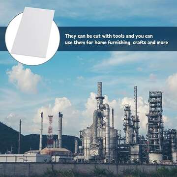 Sasylvia HDPE Sheet 1/2 Thick for DIY Projects