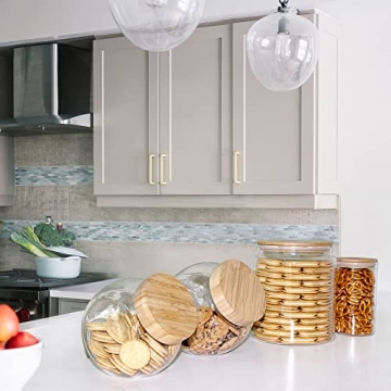 EcoEvo Glass Jars for Stylish Kitchen Storage Solutions