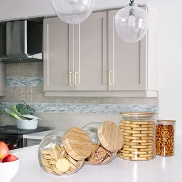 EcoEvo Glass Jars for Stylish Kitchen Storage Solutions