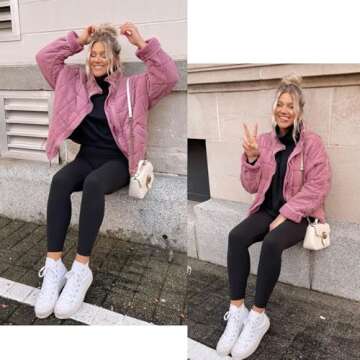 High Waisted Leggings for Women - Soft Athletic Tummy Control Yoga Pants for Cycling Dance Tights