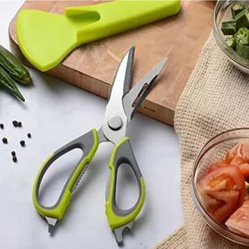 Heavy-Duty Kitchen Scissors for Effortless Meal Prep