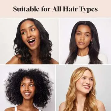 Kitsch Metal Duck Billed Hair Clips - Hair Styling Clips for Sectioning, Cutting, Coloring, Blow Drying and Makeup | Salon Quality Accessories - 6pcs (Iridescent)