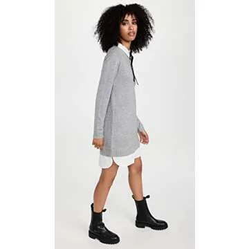English Factory Women's Combo Shirtdress