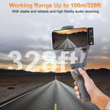 Comica Wireless Lavalier Microphone for iPhone iPad, BoomX-D MI2 2.4Ghz Wireless Clip-on Lapel Mic with Dual transmitters, Wireless Lavalier for iPhone Video Recording, Vlogging and Live-Streaming