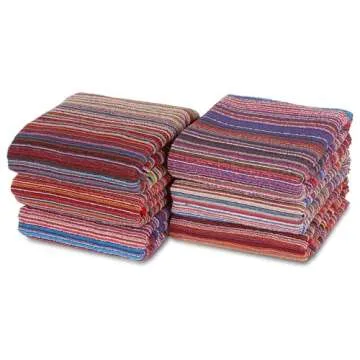 BolBom*S 100% Cotton Luxury Bath Towel Set - Soft & Absorbent Quick-Dry Towels for Bathroom, Spa, Beach or Gym - 30"x60" Large Size - Pack of 6 - Plush & Durable Towels - Machine Washable