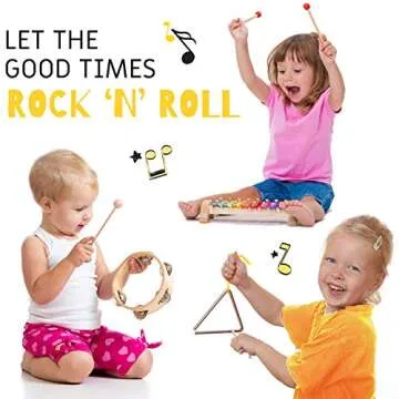 SMART WALLABY Musical Instruments Set for Toddlers