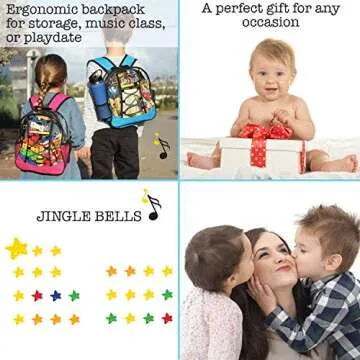 SMART WALLABY Musical Instruments Set for Toddlers