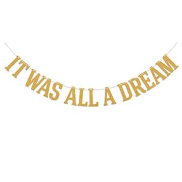 It Was All a Dream Banner, 90's Party Decor, 90s Party Supplies, Hip Hop, Rap, Hip Hop Hooray Banner...