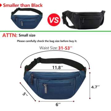 Stylish Fanny Pack for Travel and Outdoor Adventures