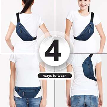 Stylish Fanny Pack for Travel and Outdoor Adventures