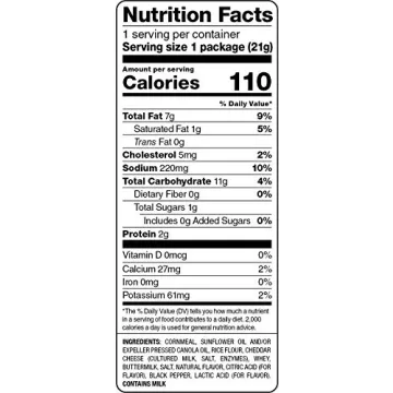 Pirate's Booty Cheddar Blast Cheese Puffs 16ct Snack Bags