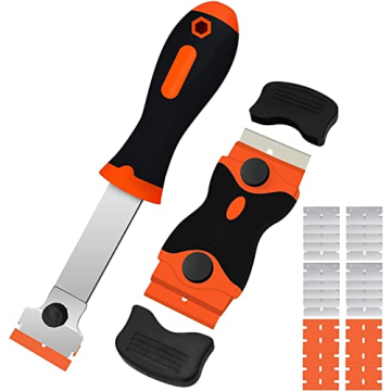 DEKEones Razor Blade Scraper, 2 PCS Razor Scraper Tool for Removing Label, Registration Sticker, Tin...