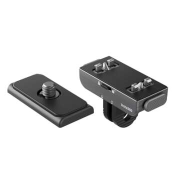 Insta360 Quick Release Mount, Compatible with Insta360 X3/ONE RS/ONE X2/ONE R/ONE X.