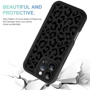 MOWIME Leopard Case for iPhone 16 Pro - Stylish Protection