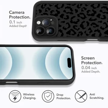 MOWIME Leopard Case for iPhone 16 Pro - Stylish Protection