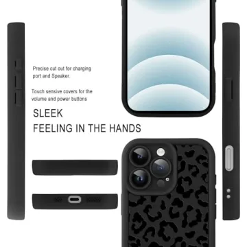 MOWIME Leopard Case for iPhone 16 Pro - Stylish Protection