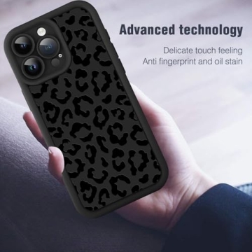 MOWIME Leopard Case for iPhone 16 Pro - Stylish Protection