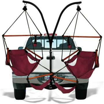 Hammaka Chairs and Trailer Hitch Stand Combo