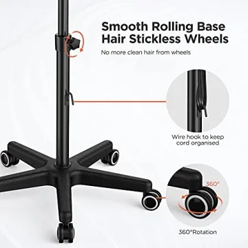 Ultimate Salon Tray with Wheels and Magnetic Bowls