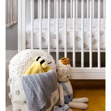 Burt's Bees Baby Baby Plush Toy Lovey, Hold Me Bee Stuffed Security Blanket, Infants Comfort Object, Made with Organic Velour Shell with Polyester, Sunshine Color, Size 12x12x3 Inches